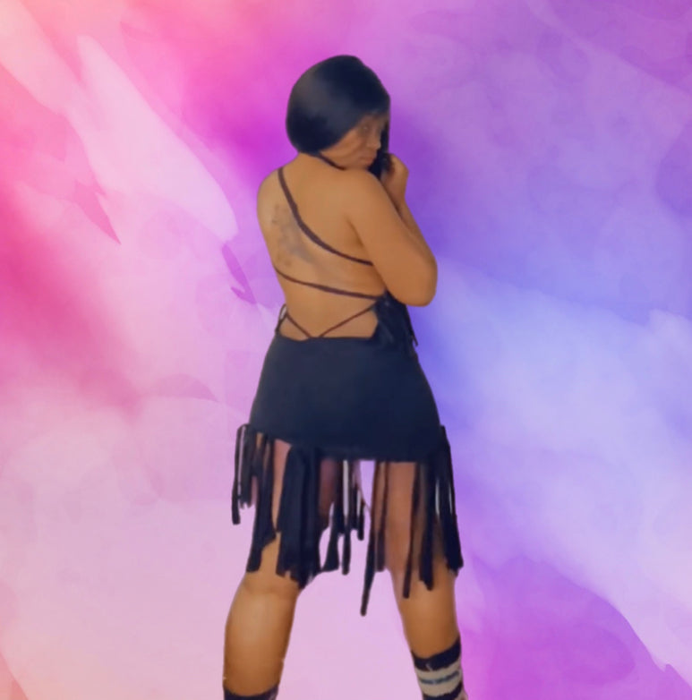 Rip T-Shirt dress